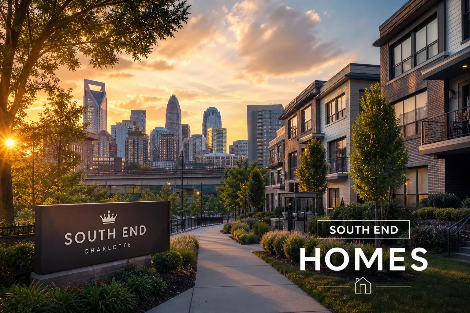 Homes in South End Charlotte