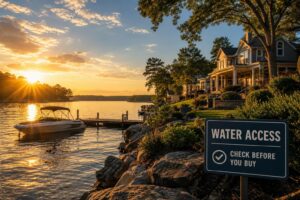 Lake Norman Water Access Rights Every Buyer Should Verify