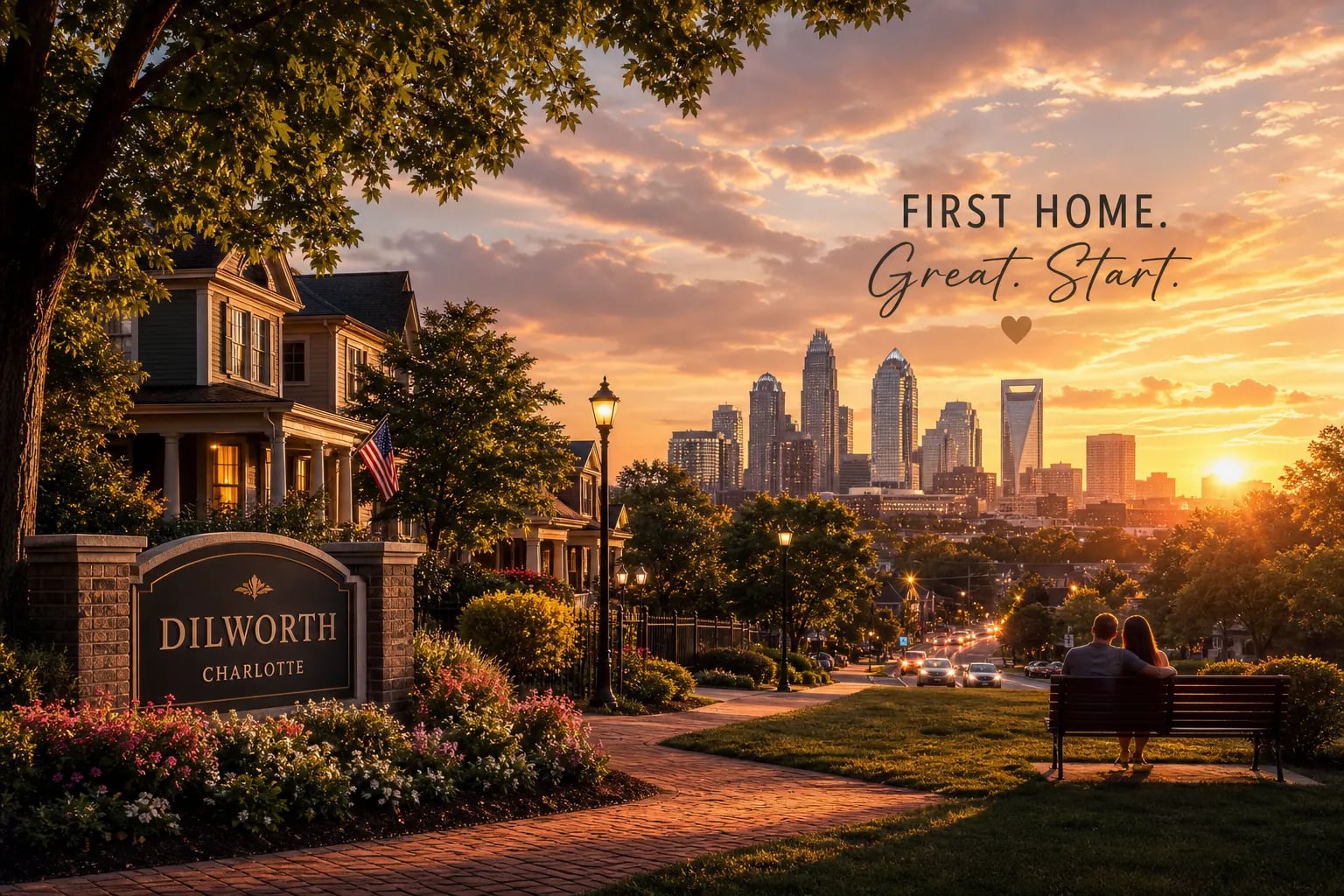 Dilworth Stands Out for First-Time Buyers in Charlotte